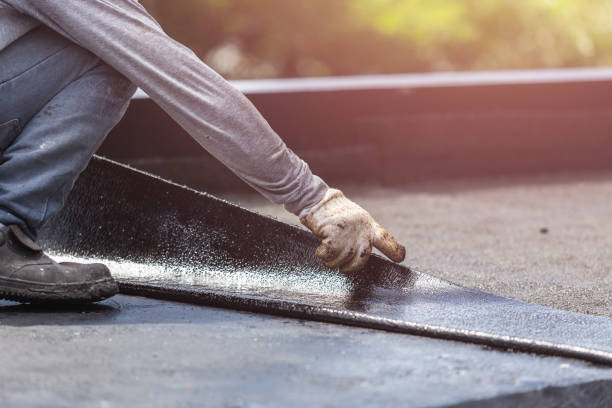 Professional Emergency Waterproofing technician working in Junction City, OR